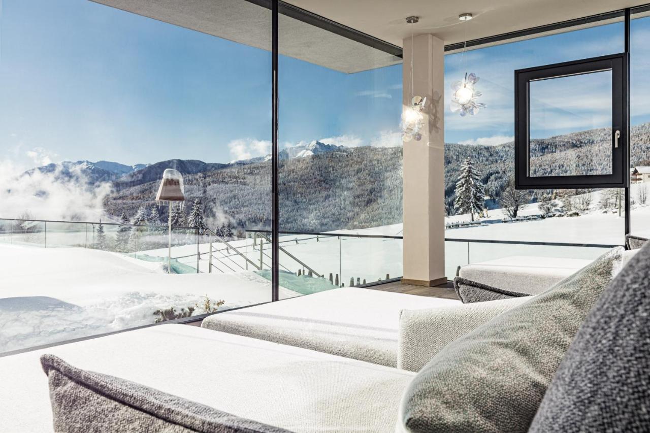 Sonnenberg Panorama Dolomites Wellbeing Hotel Maranza Bagian luar foto